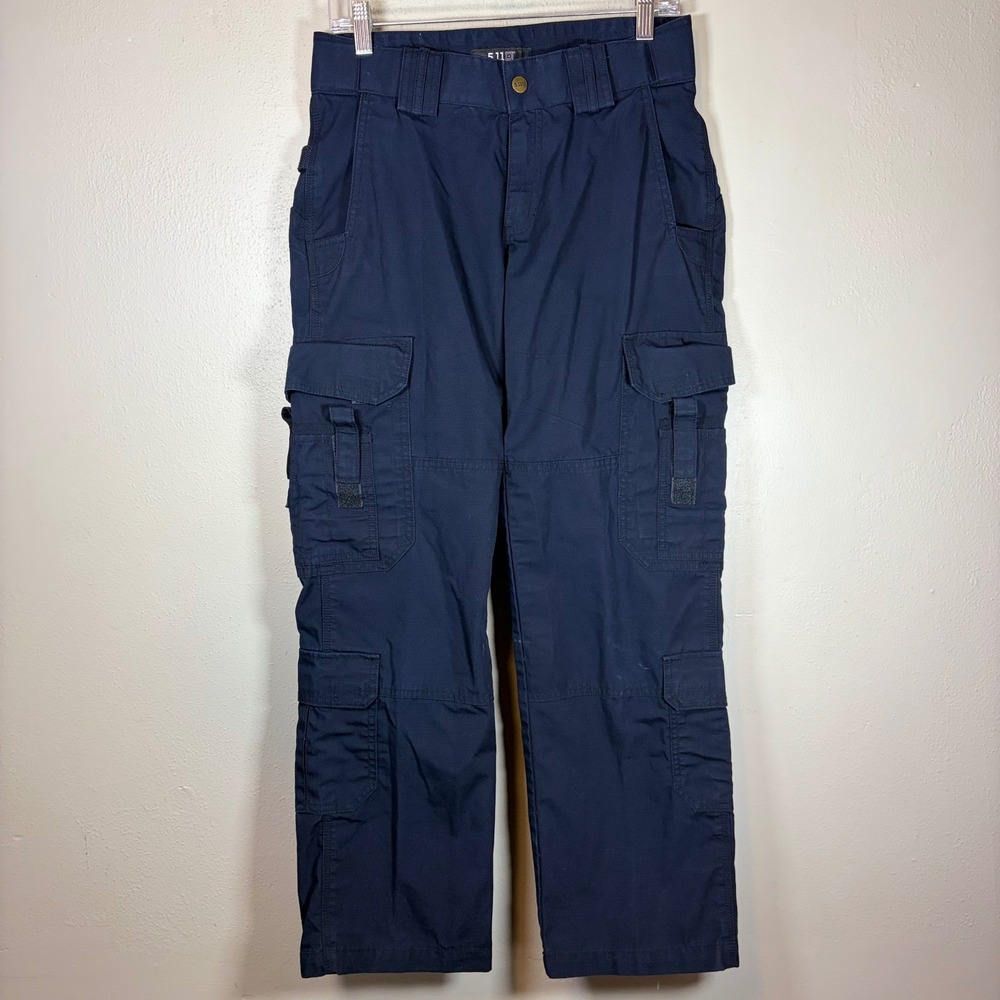 5.11 Tactical Stryke Cargo Pants Dark Navy Blue Womens Size 6 Regular 64369